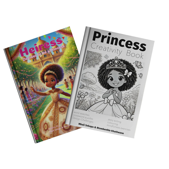 Heiress Decides To Be A Princess Book + Activity Book